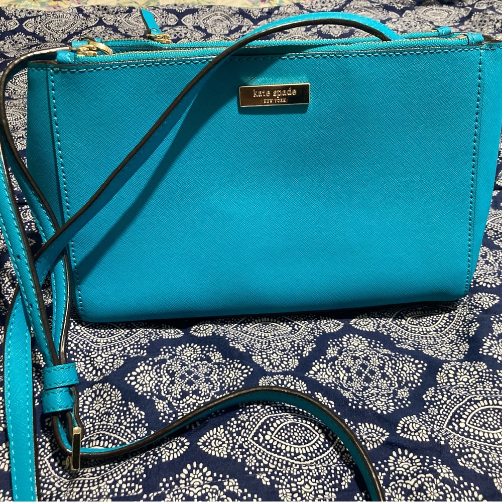 Kate spade turquoise purse